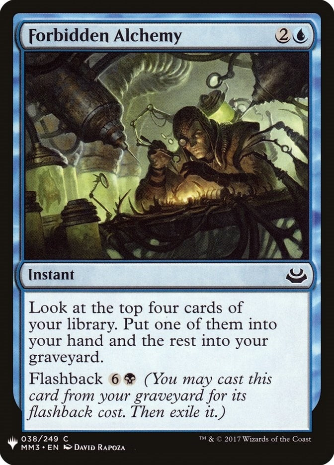 Image for Forbidden Alchemy (38) [The List Reprints] - Magic: The Gathering