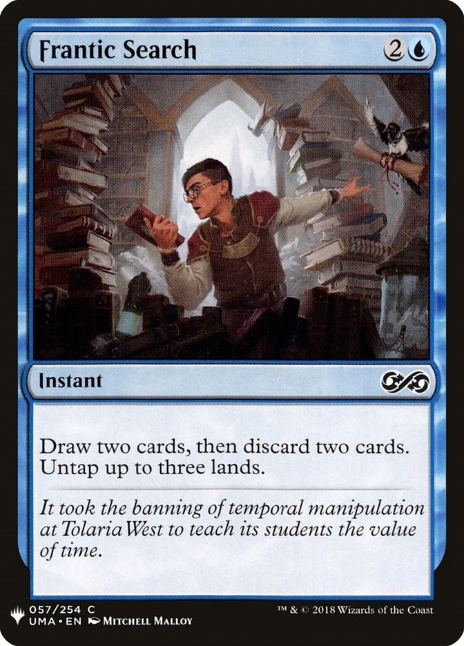 Image for Frantic Search (57) [The List Reprints] - Magic: The Gathering