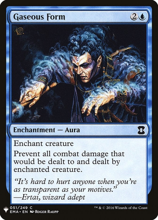 Image for Gaseous Form (51) [The List Reprints] - Magic: The Gathering