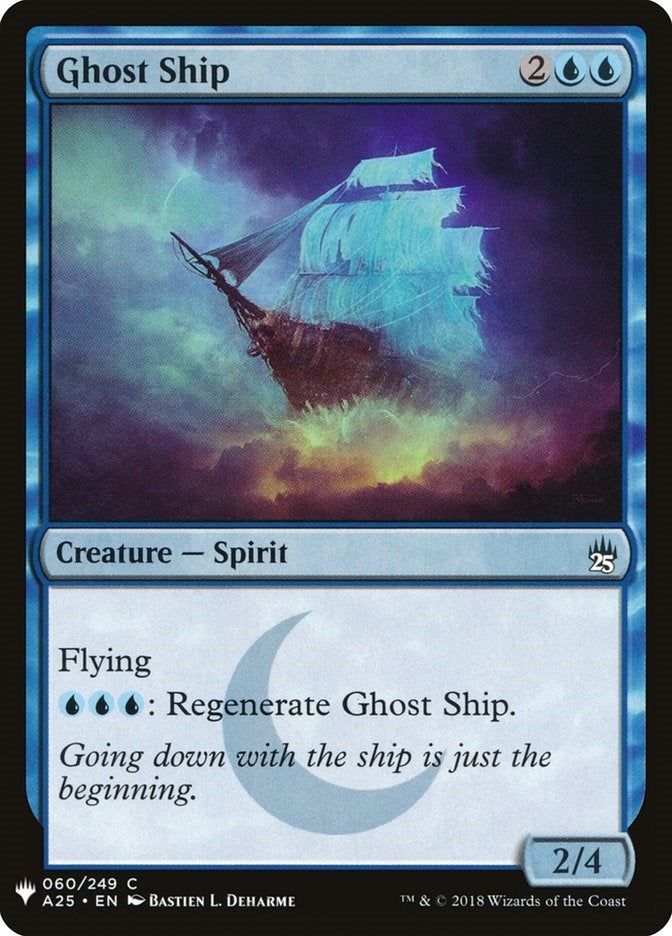 Image for Ghost Ship (60) [The List Reprints] - Magic: The Gathering