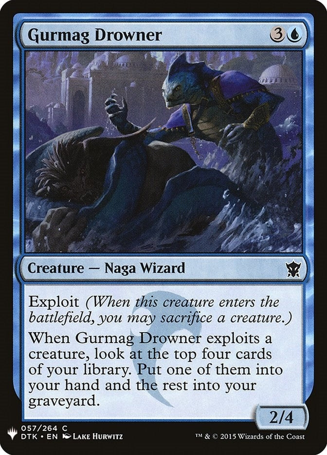 Image for Gurmag Drowner (57) [The List Reprints] - Magic: The Gathering