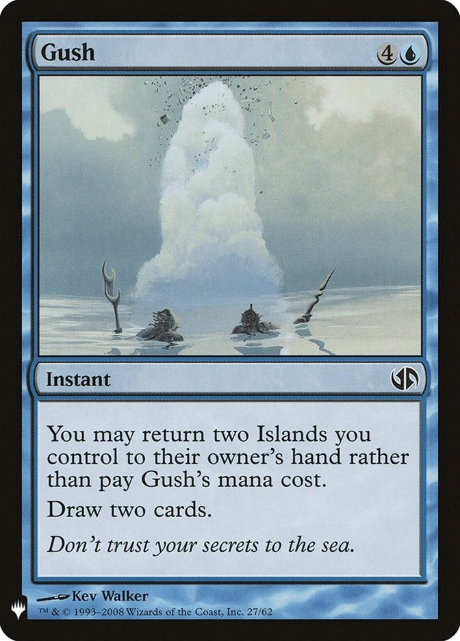 Image for Gush (27) [The List Reprints] - Magic: The Gathering