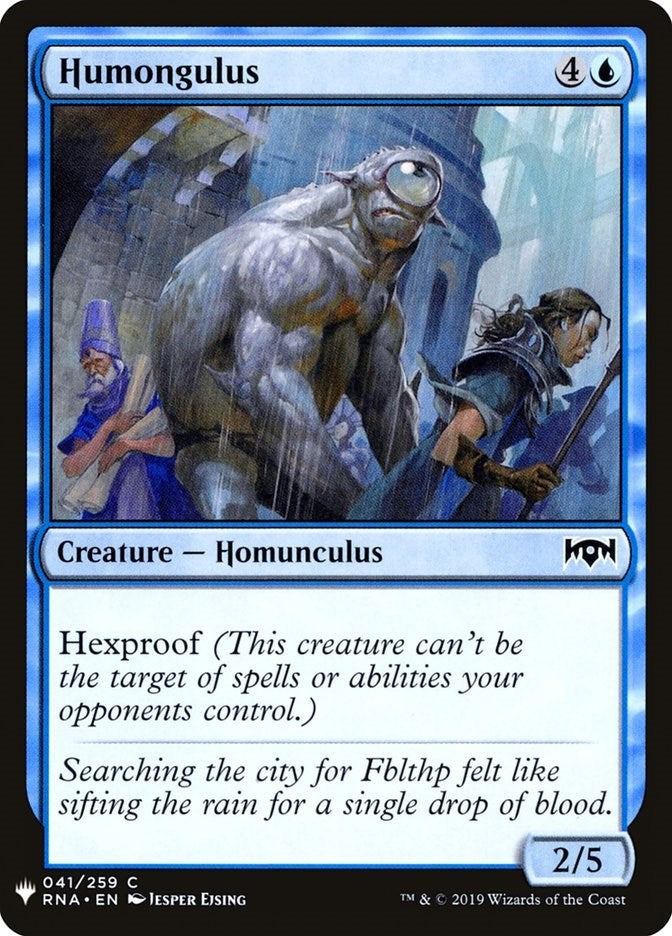 Image for Humongulus (41) [The List Reprints] - Magic: The Gathering