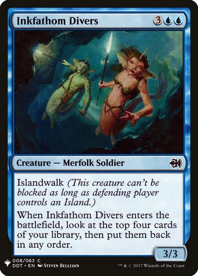 Image for Inkfathom Divers (8) [The List Reprints] - Magic: The Gathering