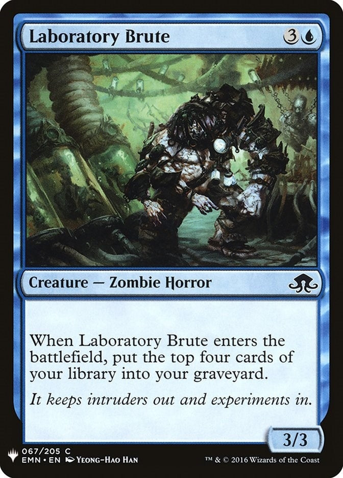 Image for Laboratory Brute (67) [The List Reprints] - Magic: The Gathering