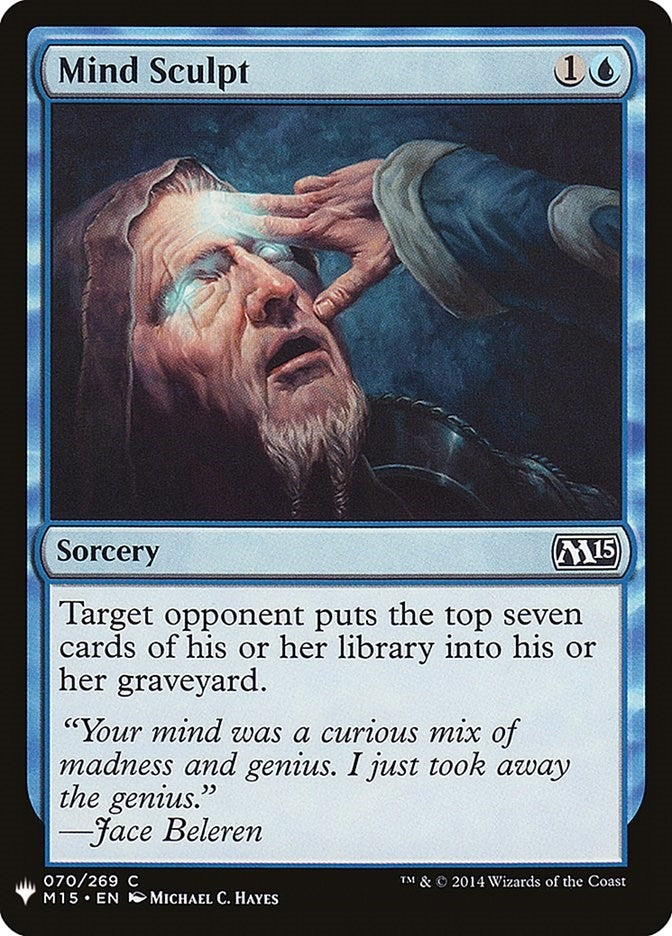 Image for Mind Sculpt (70) [The List Reprints] - Magic: The Gathering