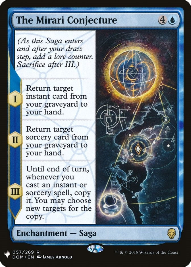 Image for The Mirari Conjecture (57) [The List Reprints] - Magic: The Gathering