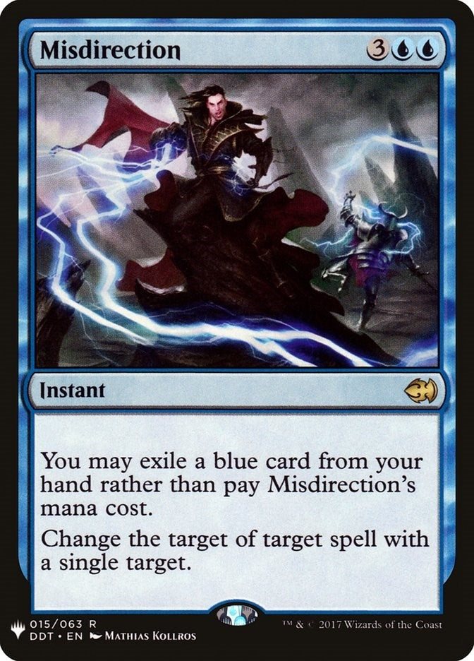 Image for Misdirection (15) [The List Reprints] - Magic: The Gathering