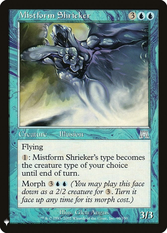 Image for Mistform Shrieker (96) [The List Reprints] - Magic: The Gathering