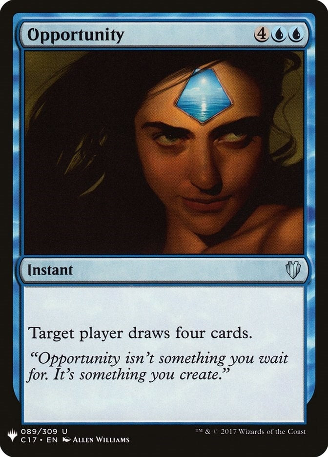 Image for Opportunity (C17) (89) [The List Reprints] - Magic: The Gathering