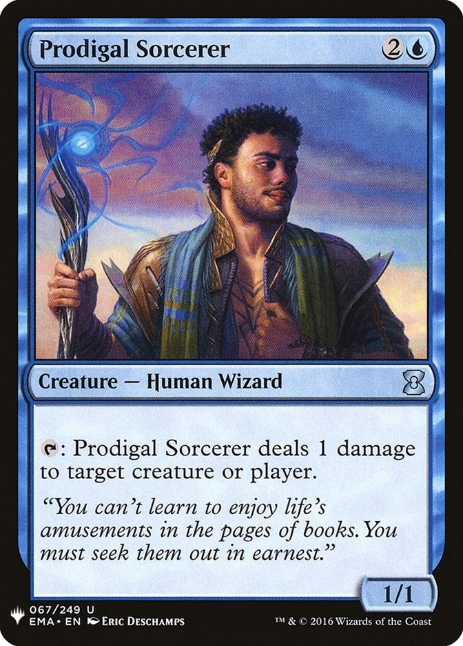 Image for Prodigal Sorcerer (67) [The List Reprints] - Magic: The Gathering