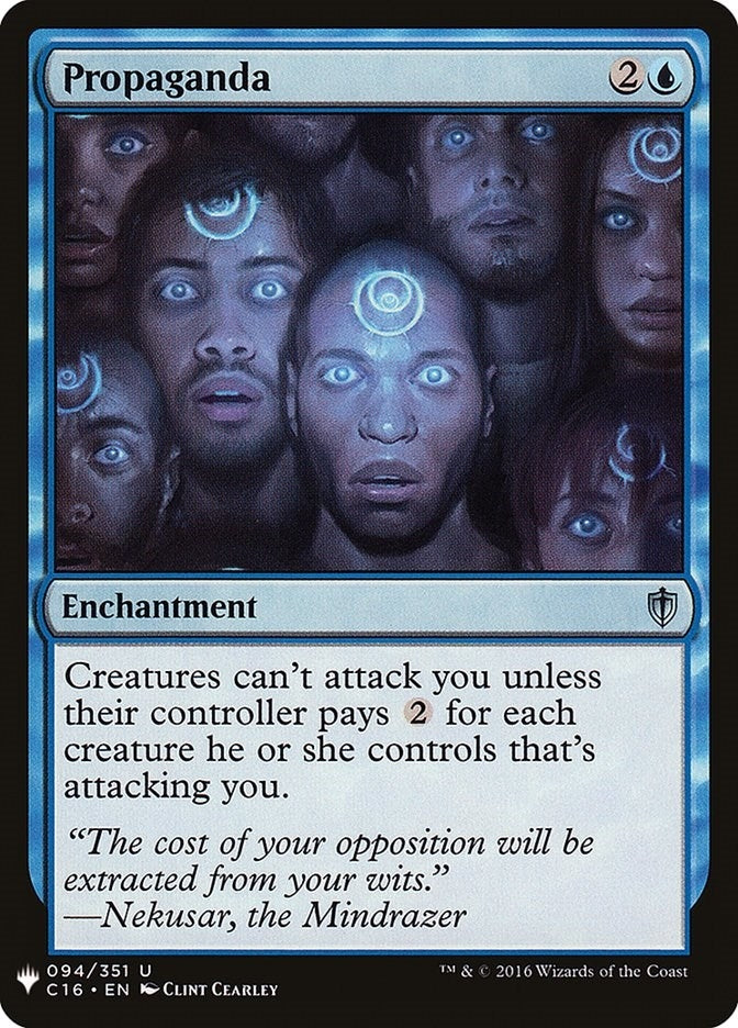 Image for Propaganda (94) [The List Reprints] - Magic: The Gathering