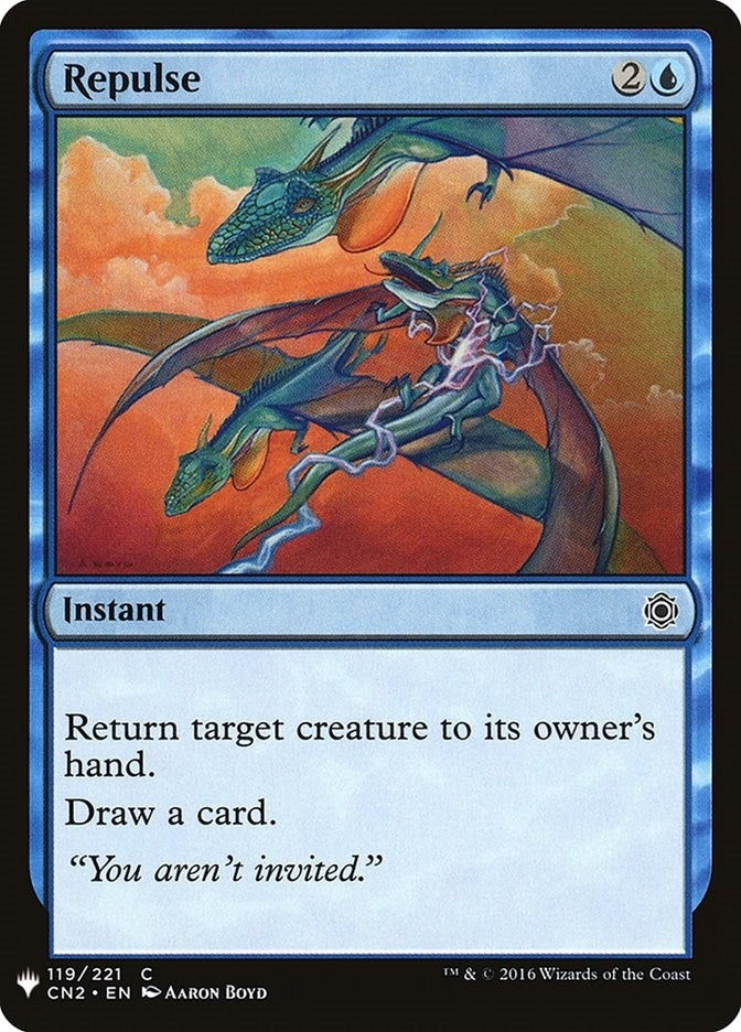 Image for Repulse (119) [The List Reprints] - Magic: The Gathering