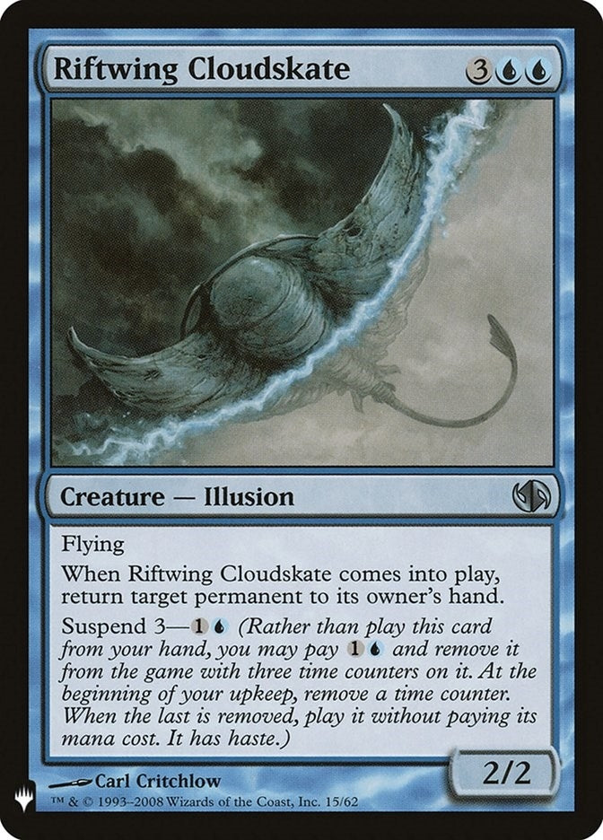 Image for Riftwing Cloudskate (15) [The List Reprints] - Magic: The Gathering