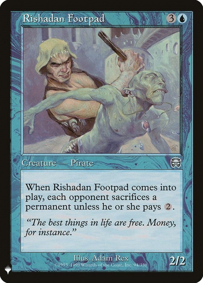 Image for Rishadan Footpad (94) [The List Reprints] - Magic: The Gathering