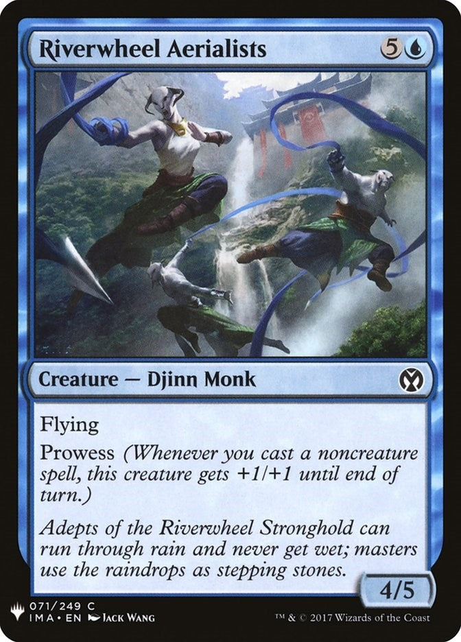Image for Riverwheel Aerialists (71) [The List Reprints] - Magic: The Gathering