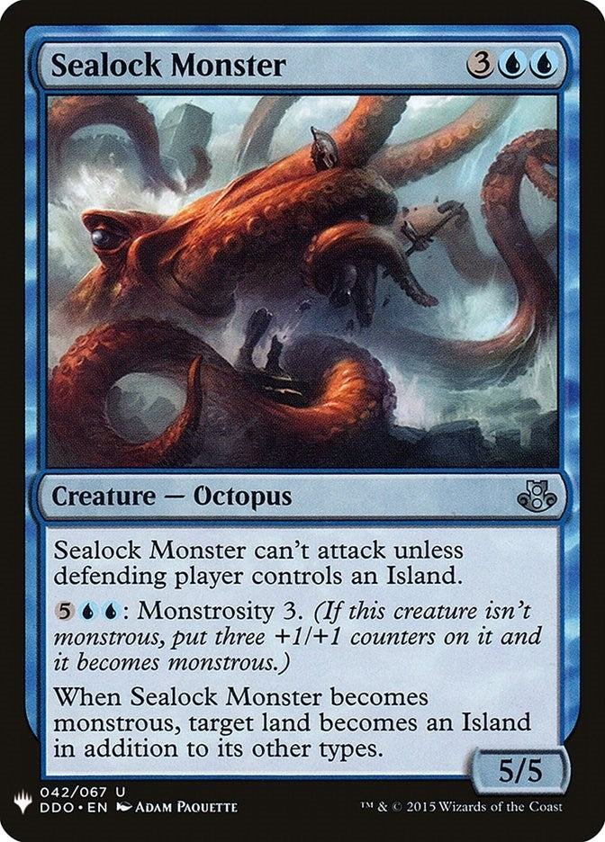 Image for Sealock Monster (42) [The List Reprints] - Magic: The Gathering