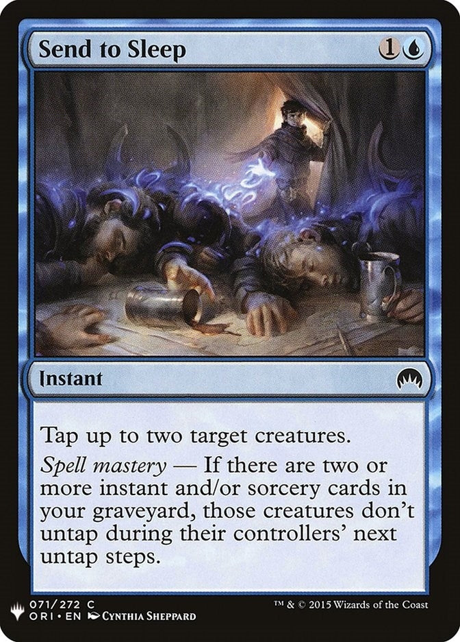 Image for Send to Sleep (71) [The List Reprints] - Magic: The Gathering