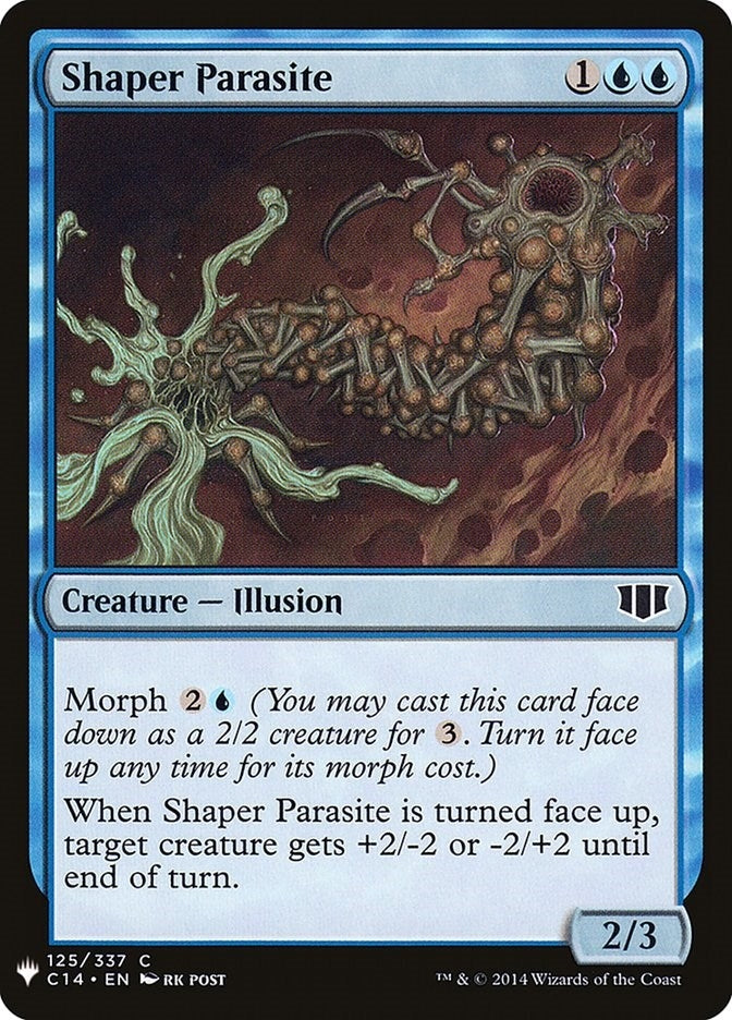 Image for Shaper Parasite (125) [The List Reprints] - Magic: The Gathering