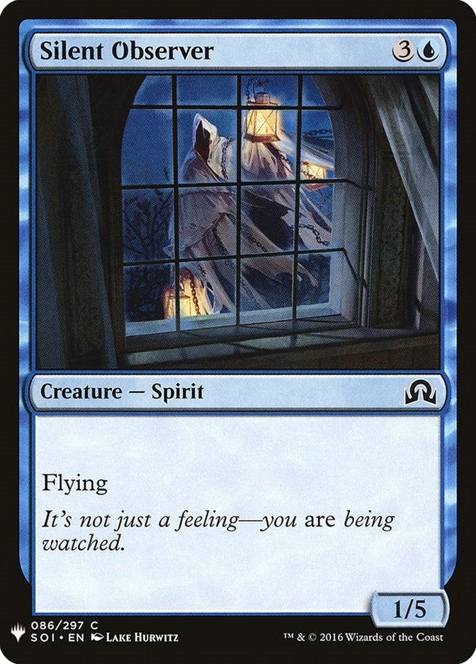 Image for Silent Observer (86) [The List Reprints] - Magic: The Gathering