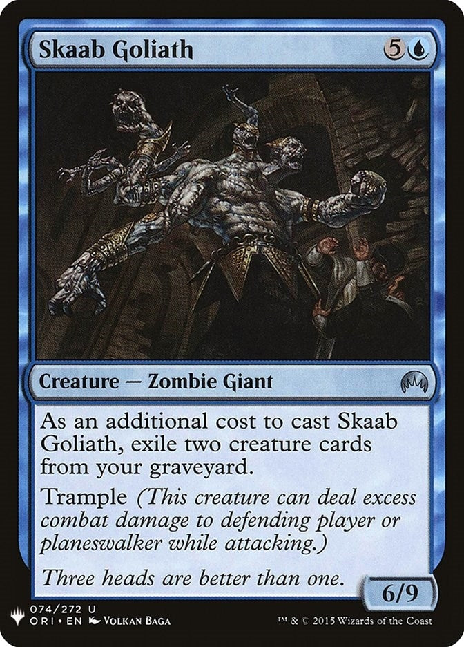Image for Skaab Goliath (74) [The List Reprints] - Magic: The Gathering