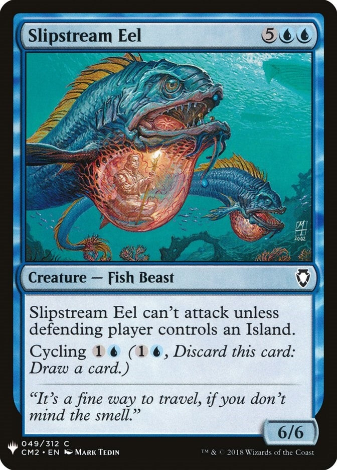 Image for Slipstream Eel (49) [The List Reprints] - Magic: The Gathering