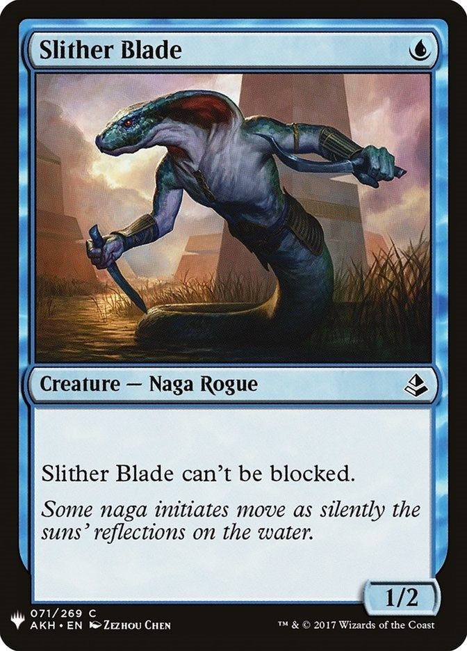 Image for Slither Blade (71) [The List Reprints] - Magic: The Gathering