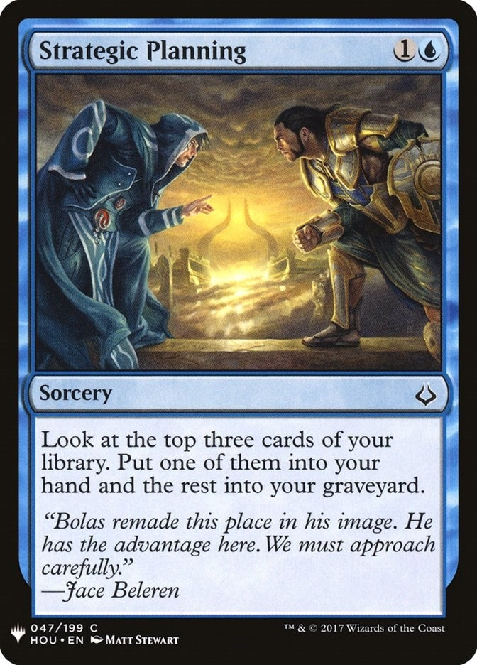 Image for Strategic Planning (47) [The List Reprints] - Magic: The Gathering