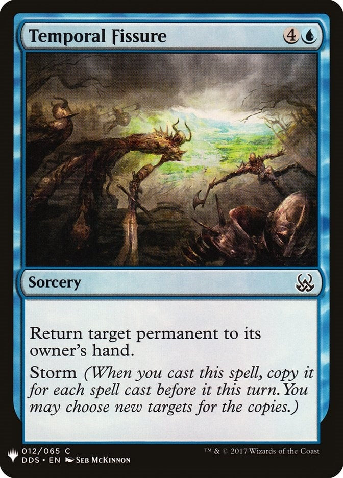 Image for Temporal Fissure (12) [The List Reprints] - Magic: The Gathering