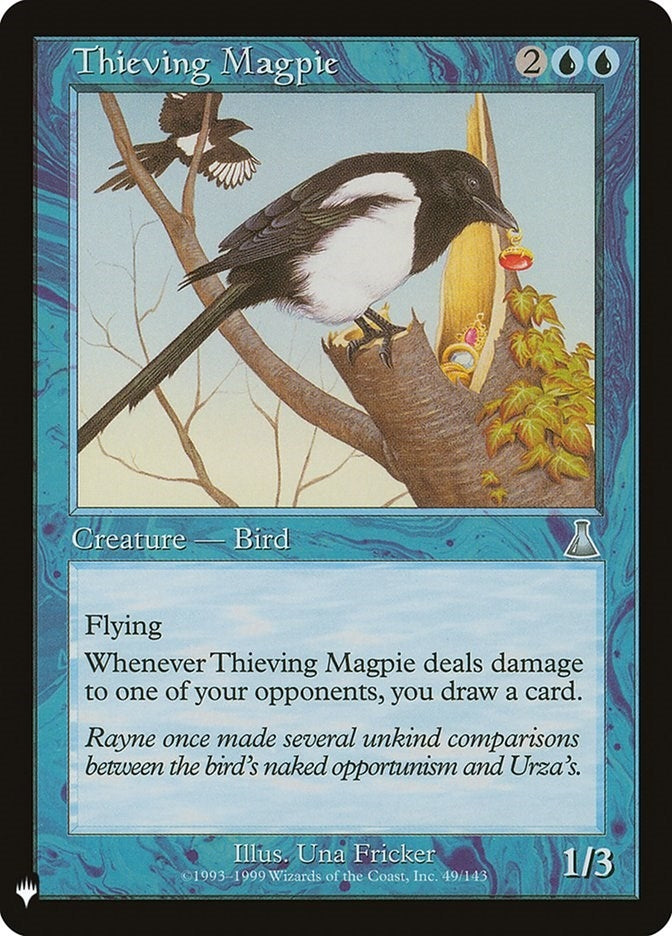 Image for Thieving Magpie (49) [The List Reprints] - Magic: The Gathering