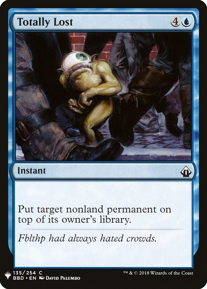Image for Totally Lost (135) [The List Reprints] - Magic: The Gathering