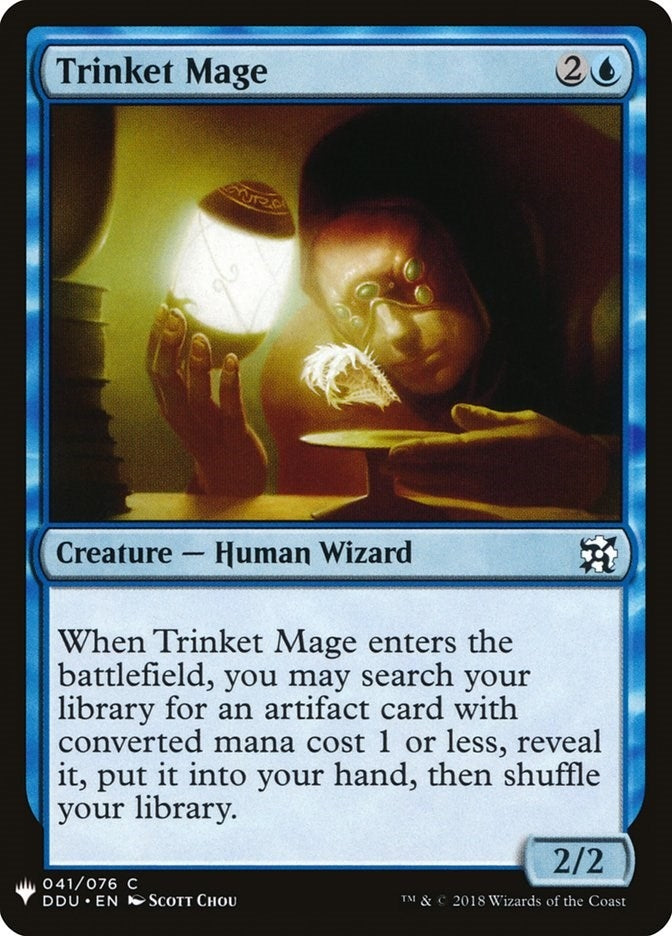 Image for Trinket Mage (41) [The List Reprints] - Magic: The Gathering
