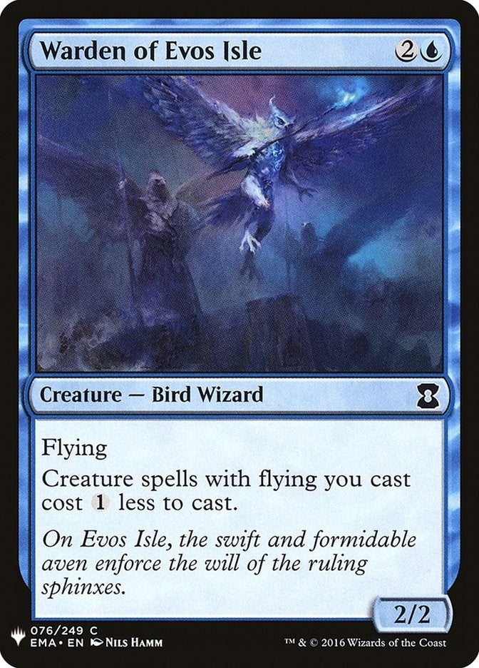 Image for Warden of Evos Isle (76) [The List Reprints] - Magic: The Gathering