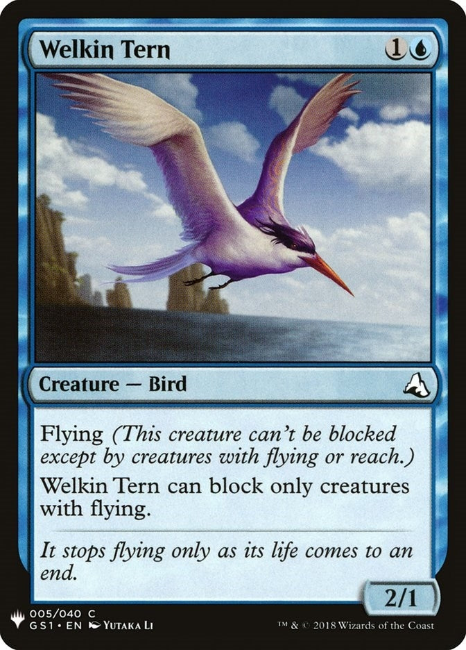 Image for Welkin Tern (5) [The List Reprints] - Magic: The Gathering