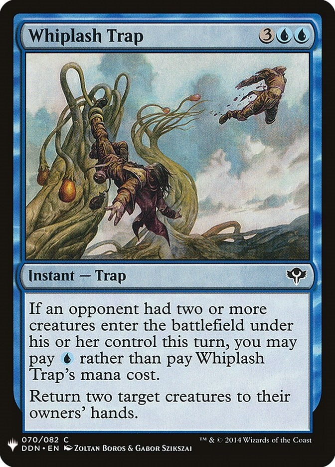 Image for Whiplash Trap (70) [The List Reprints] - Magic: The Gathering