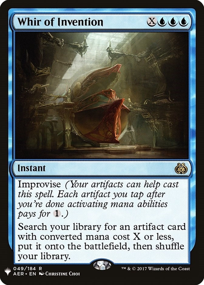 Image for Whir of Invention (49) [The List Reprints] - Magic: The Gathering
