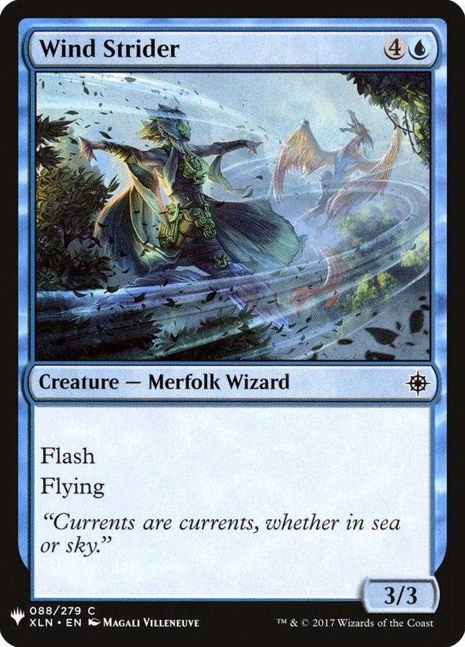Image for Wind Strider (88) [The List Reprints] - Magic: The Gathering