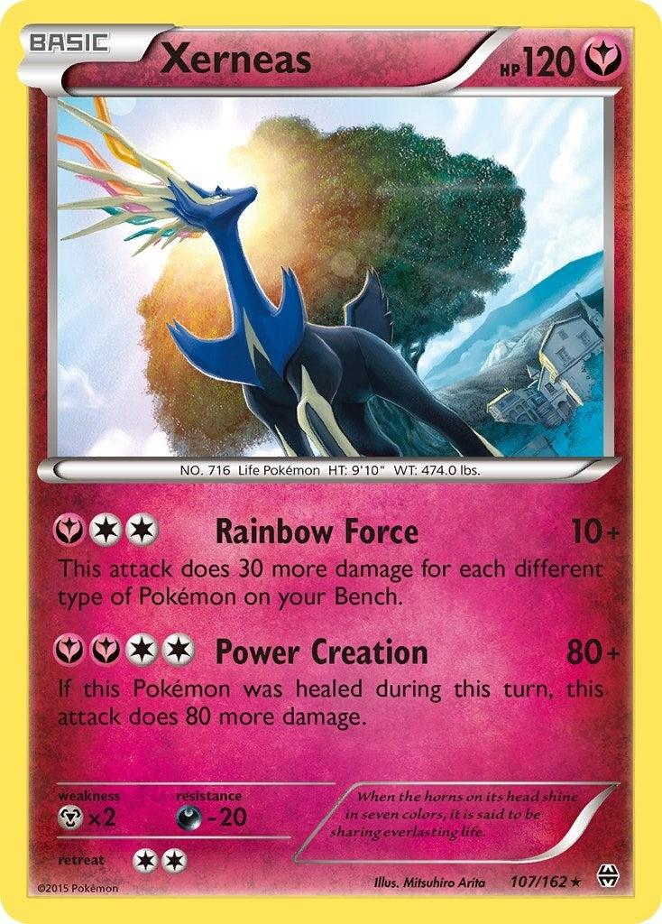 Image for Xerneas - 107/162 (XY BREAKthrough) (107/162) [Deck Exclusives] - Pokemon