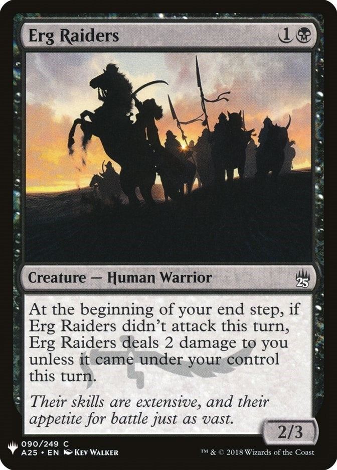 Image for Erg Raiders (90) [The List Reprints] - Magic: The Gathering