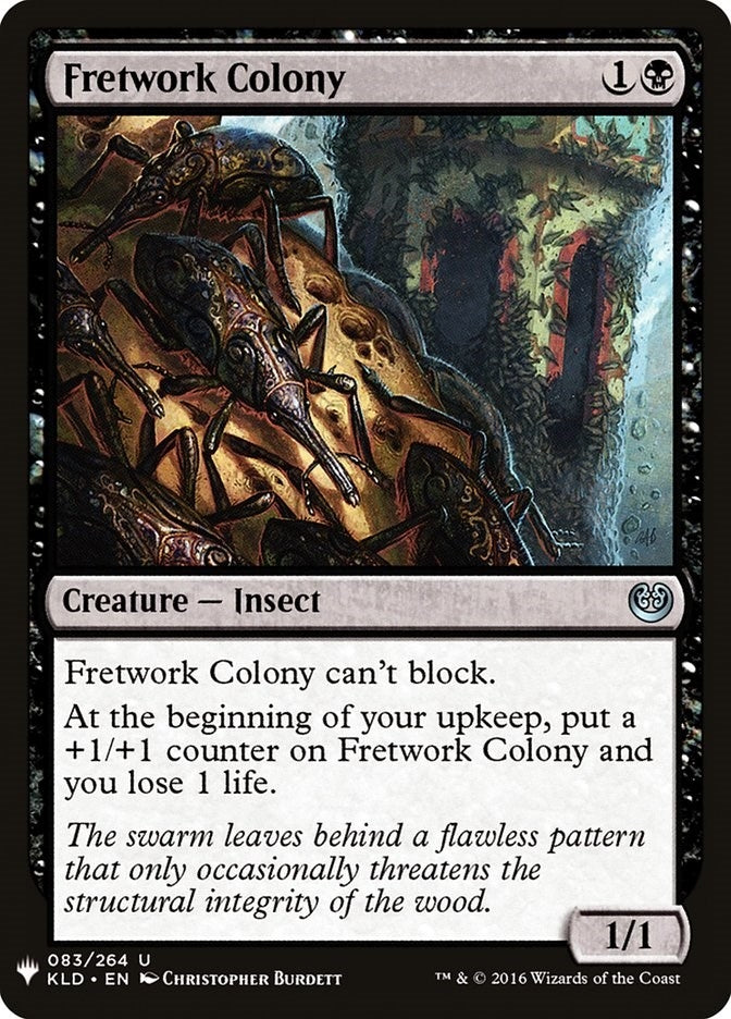 Fretwork Colony (83) [The List Reprints]