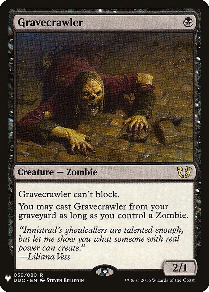Image for Gravecrawler (59) [The List Reprints] - Magic: The Gathering