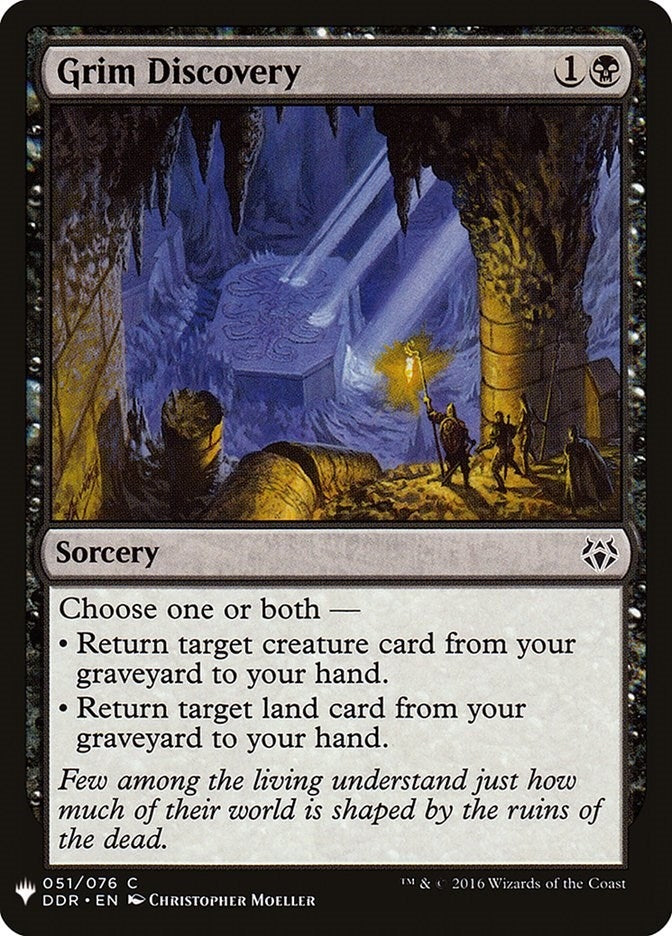 Image for Grim Discovery (51) [The List Reprints] - Magic: The Gathering