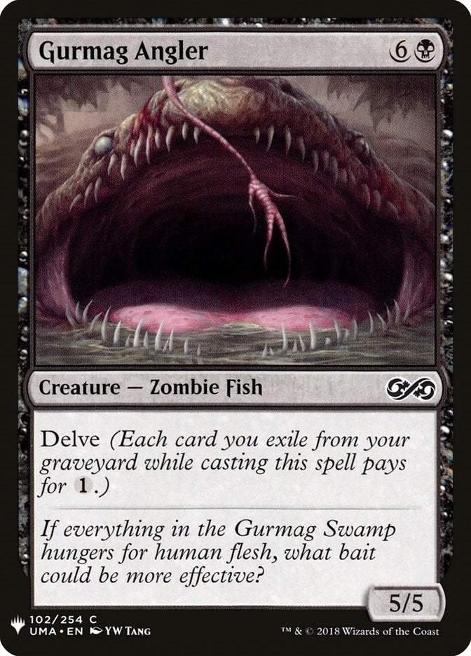 Image for Gurmag Angler (102) [The List Reprints] - Magic: The Gathering