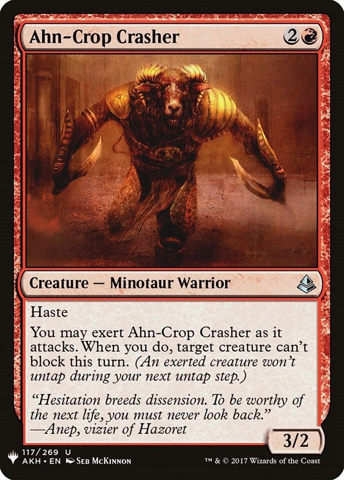 Image for Ahn-Crop Crasher (117) [The List Reprints] - Magic: The Gathering