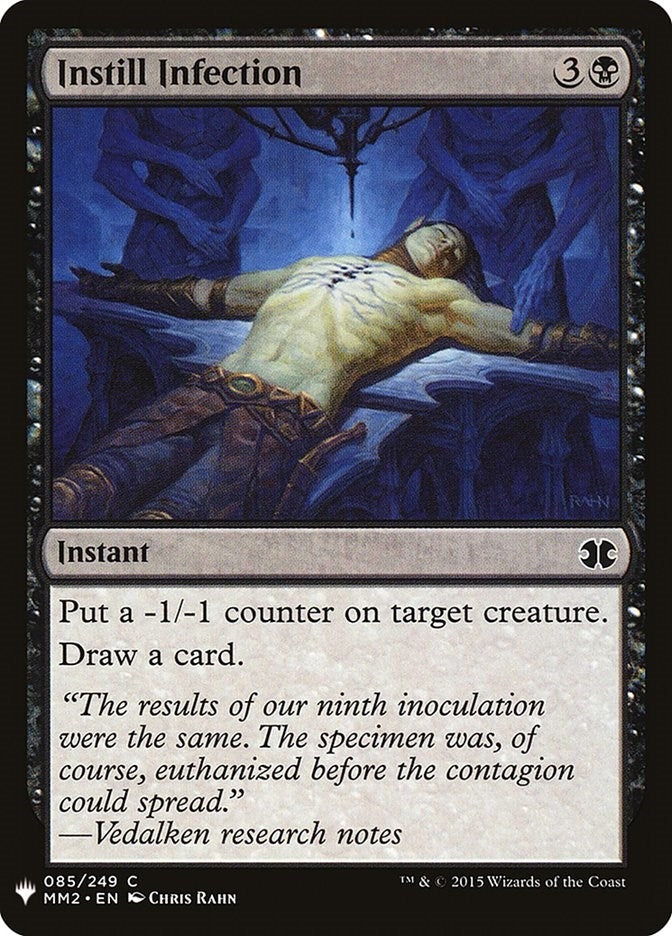 Image for Instill Infection (85) [The List Reprints] - Magic: The Gathering