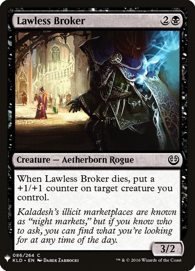 Image for Lawless Broker (86) [The List Reprints] - Magic: The Gathering