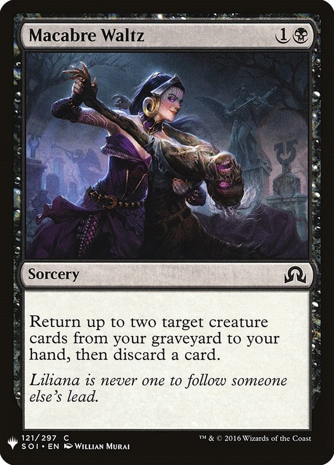 Image for Macabre Waltz (121) [The List Reprints] - Magic: The Gathering