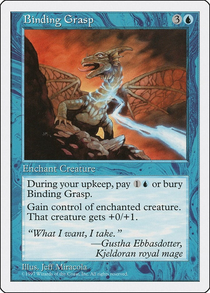 Image for Binding Grasp [Fifth Edition] - Magic: The Gathering
