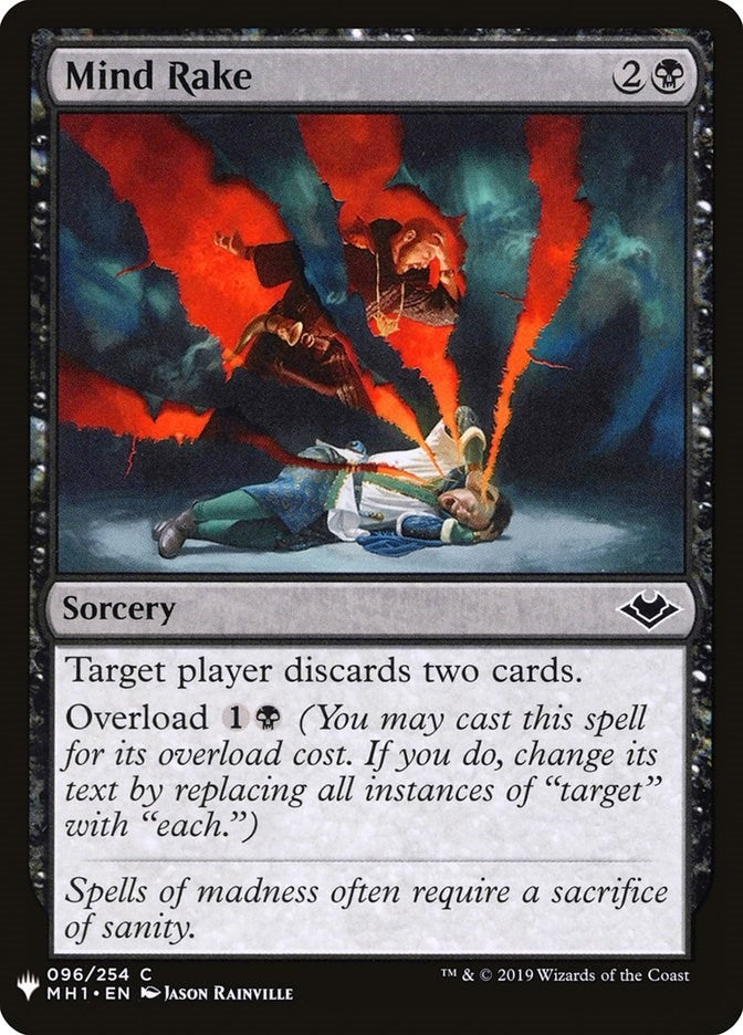 Image for Mind Rake (96) [The List Reprints] - Magic: The Gathering