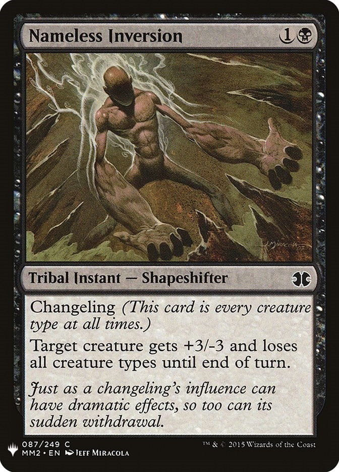 Image for Nameless Inversion (87) [The List Reprints] - Magic: The Gathering